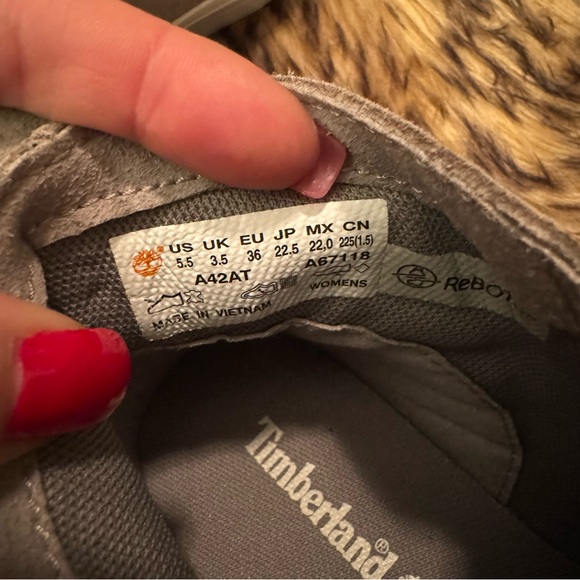 TIMBERLAND Suede Pull On Sneakers - Picture 6 of 6